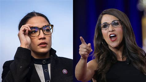 Lauren Boebert and AOC arguing